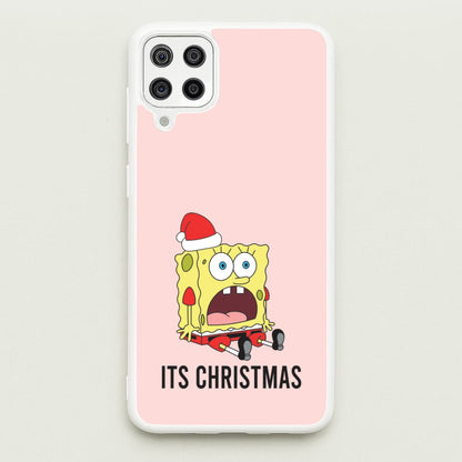 It's Christmas Cartoon Sponge Galaxy A12 Case