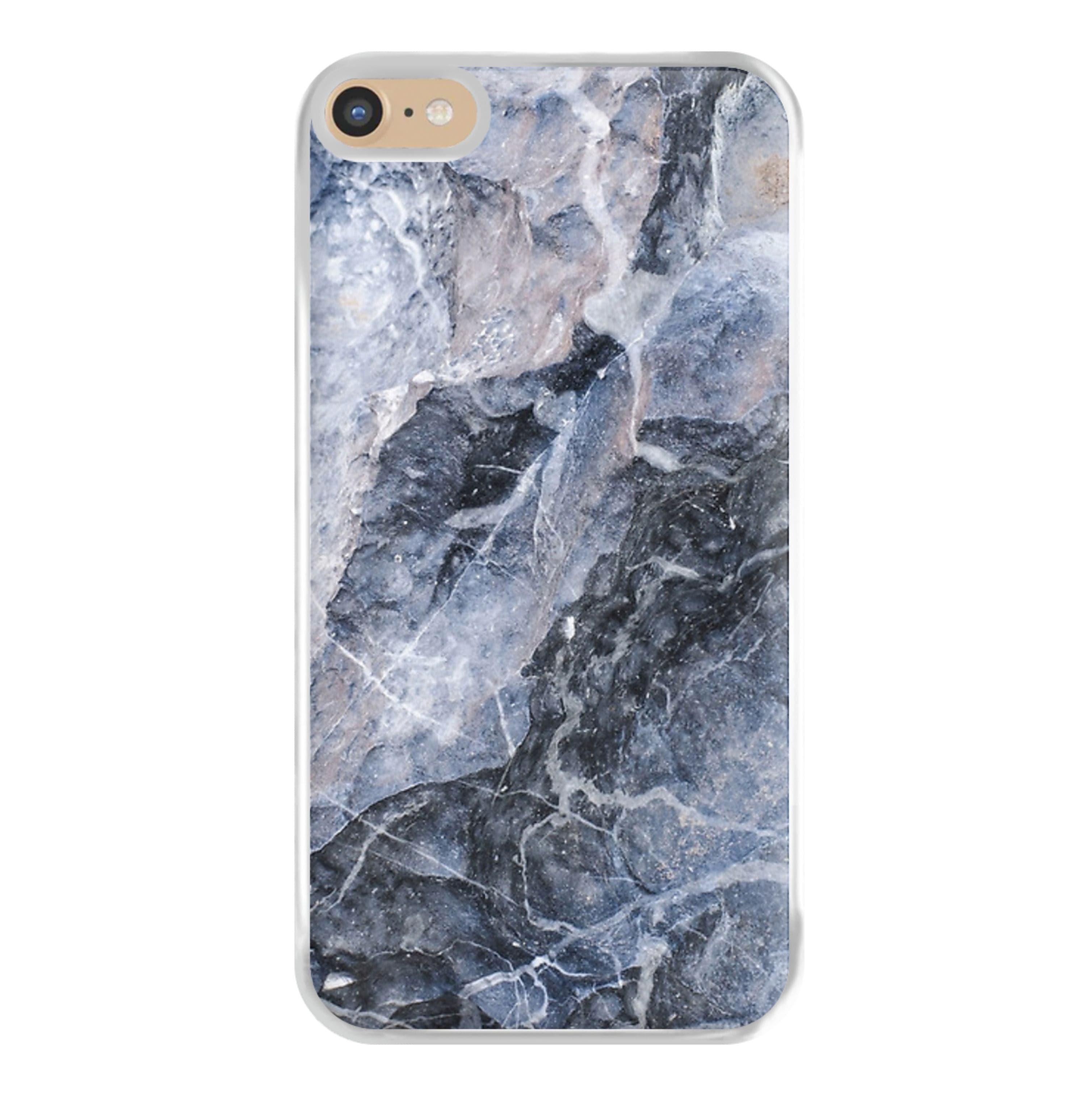 Grey and White Marble Phone Case