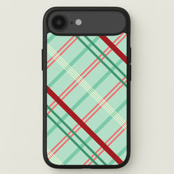 Pastel Tartan Christmas Pattern iPhone 17 Air Case