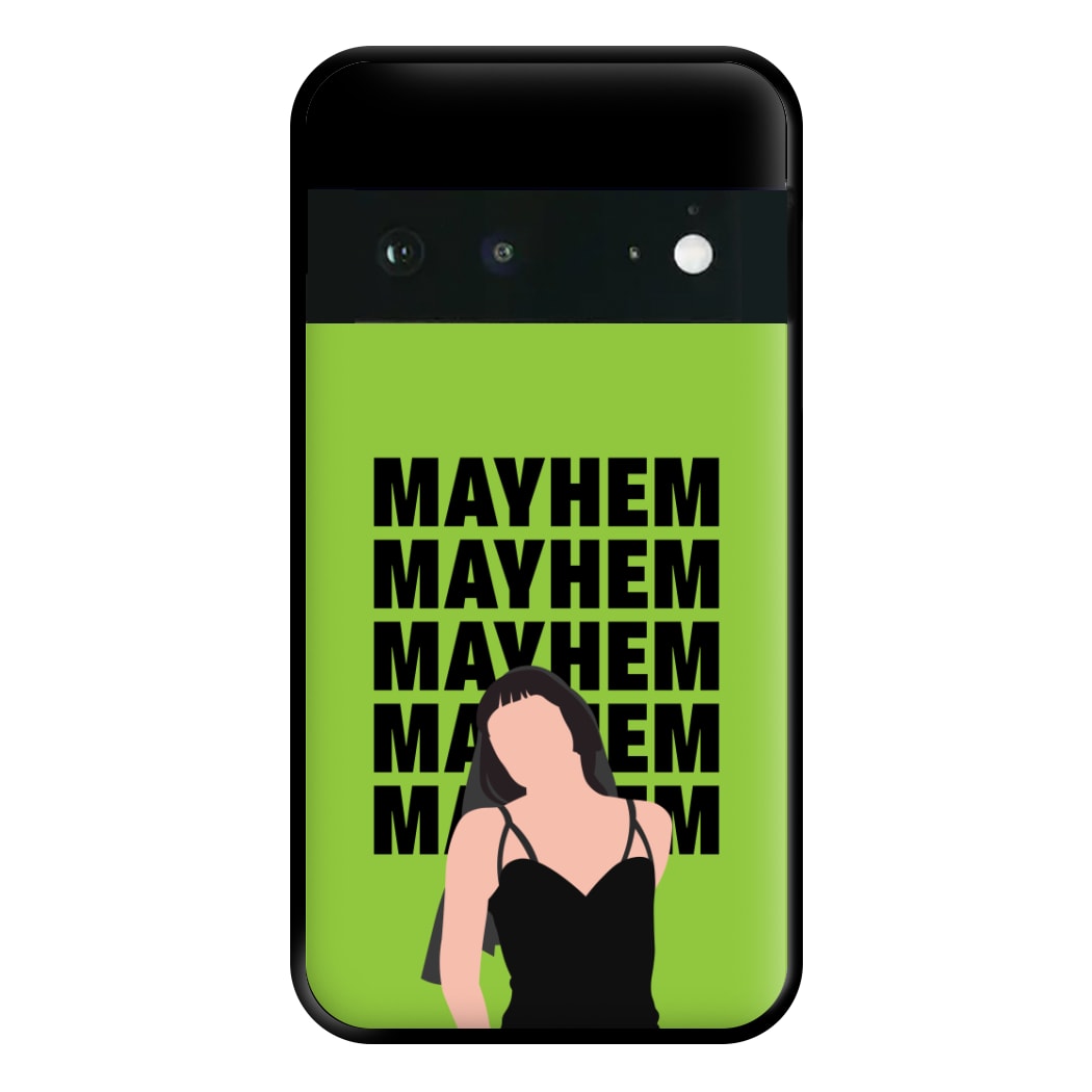 Neon Green Mayhem Google Pixel 6a Case