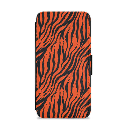 Tiger - Animal Patterns Flip / Wallet Phone Case