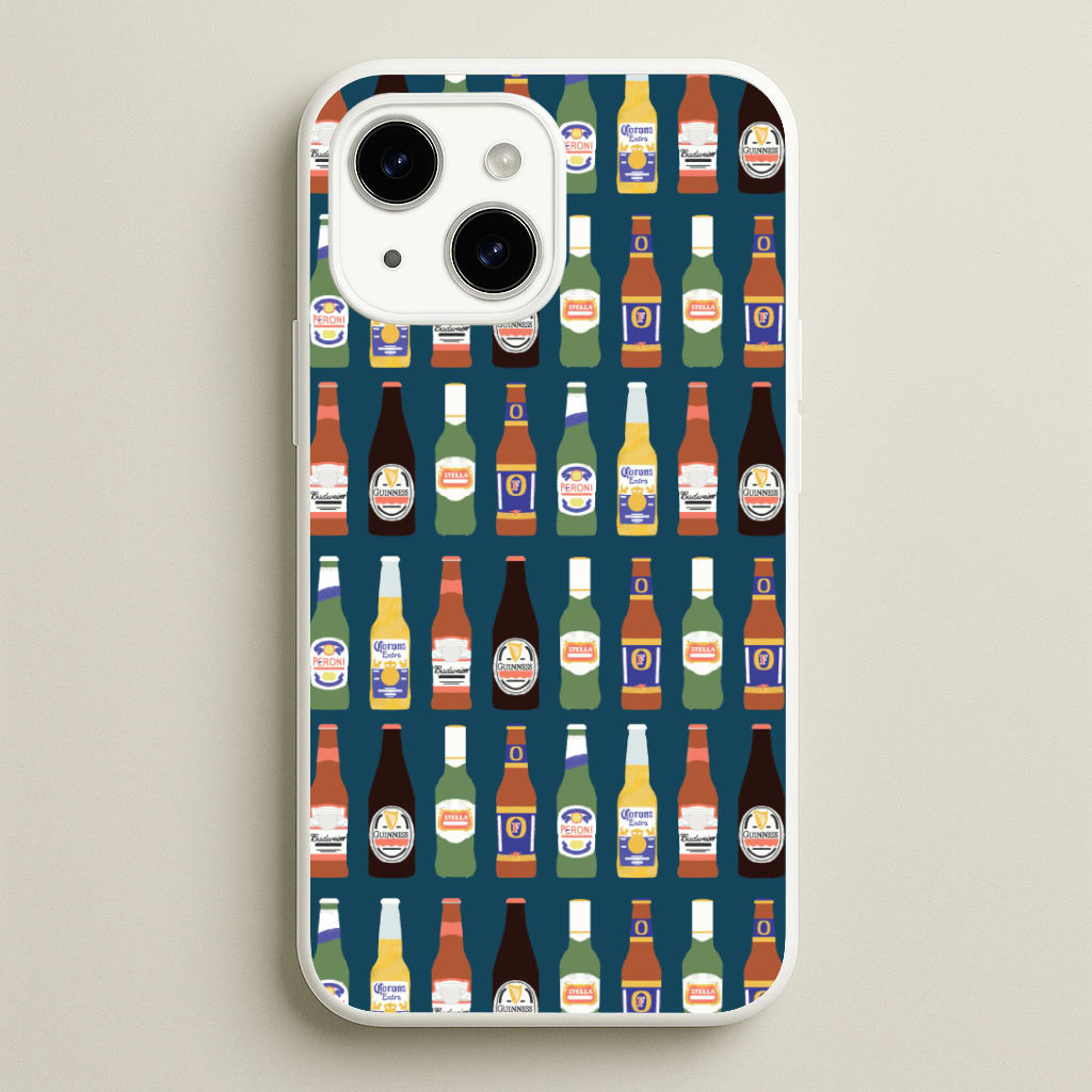 Geometric Brewery Pattern iPhone 15 Case