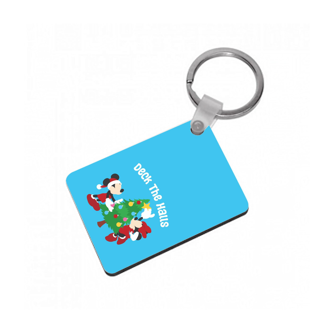 Deck The Halls Keyring