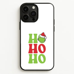 Green Ho Ho Ho iPhone 13 Pro Case