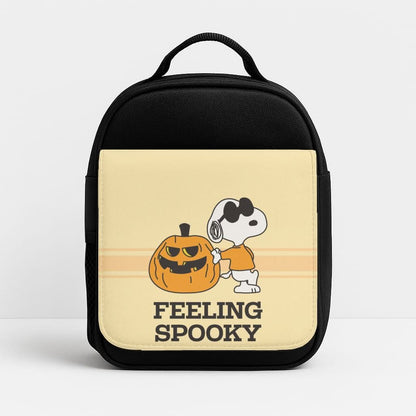 Feeling Spooky Cartoon Beagle Insulated Lunch Bag