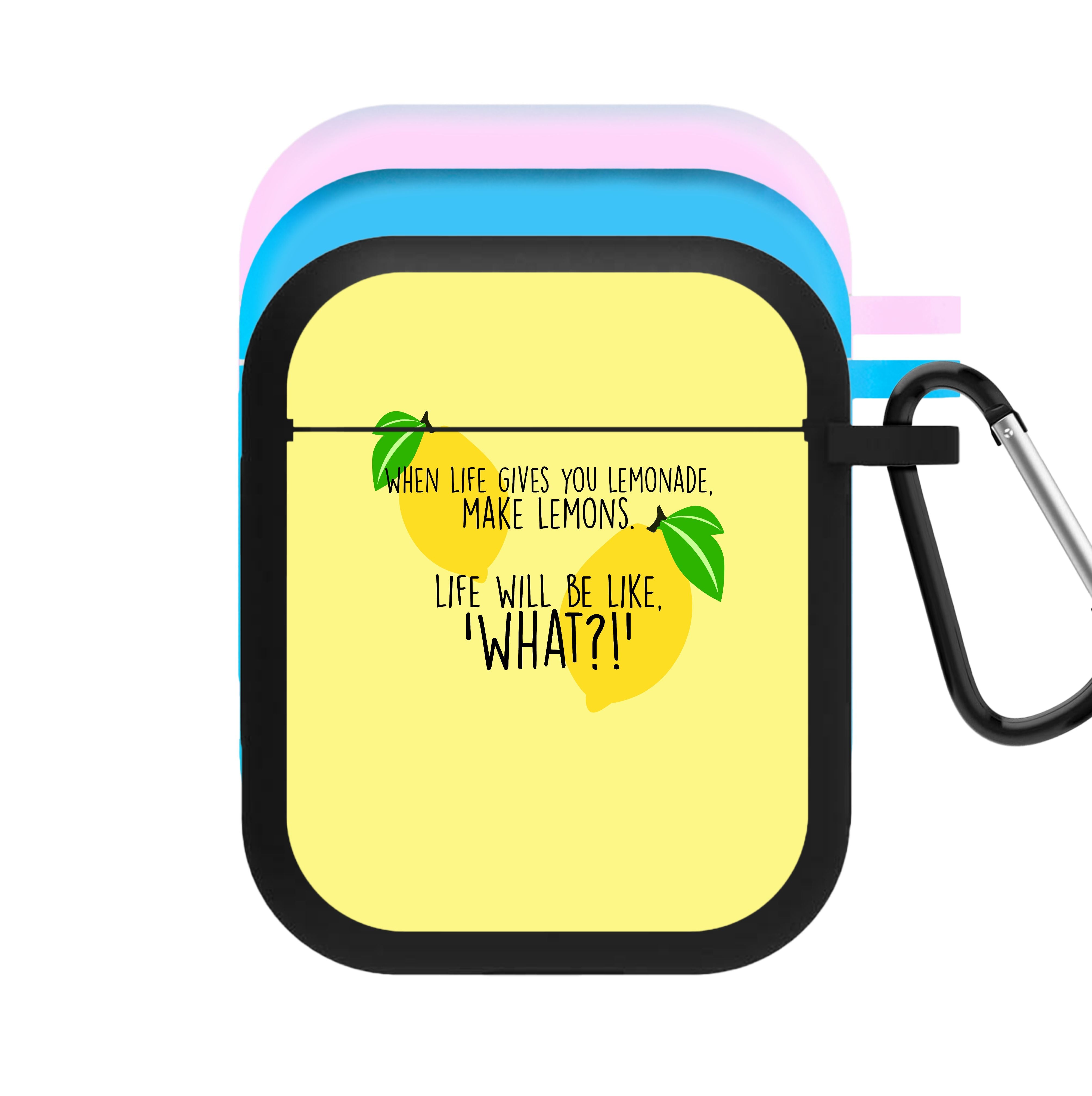 When Life Gives You Lemonade - TV Quotes AirPods Case