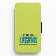 Certified Legend Flip / Wallet Phone Case 1