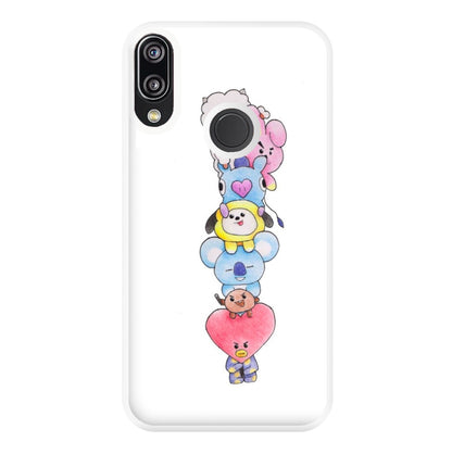 K-Pop Band BT21 Drawing Phone Case