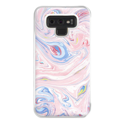 Pink Marble Swirl Phone Case