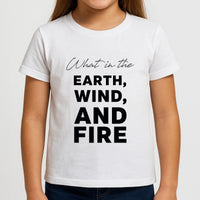 What In The Earth, Wind And Fire Kids T-Shirt