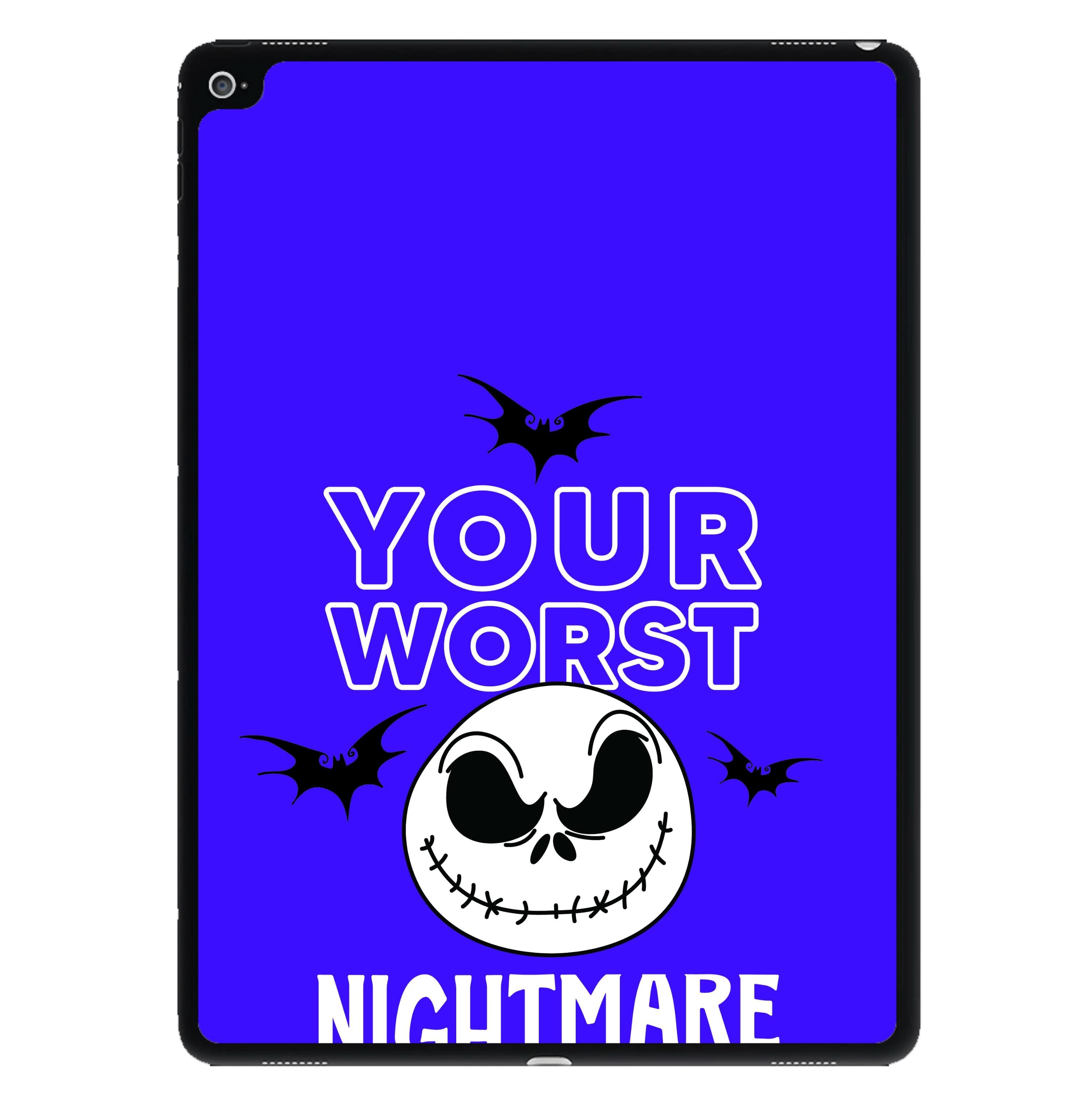 Your Worst Nightmare Purple iPad Case