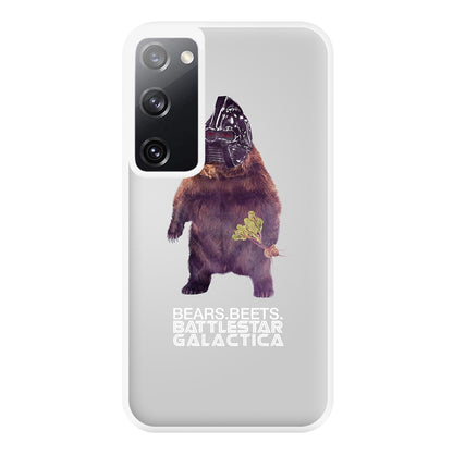 Bears Beets Battlestar Galactica Phone Case