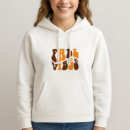 Fall Vibes Womans Hooded Sweatshirt