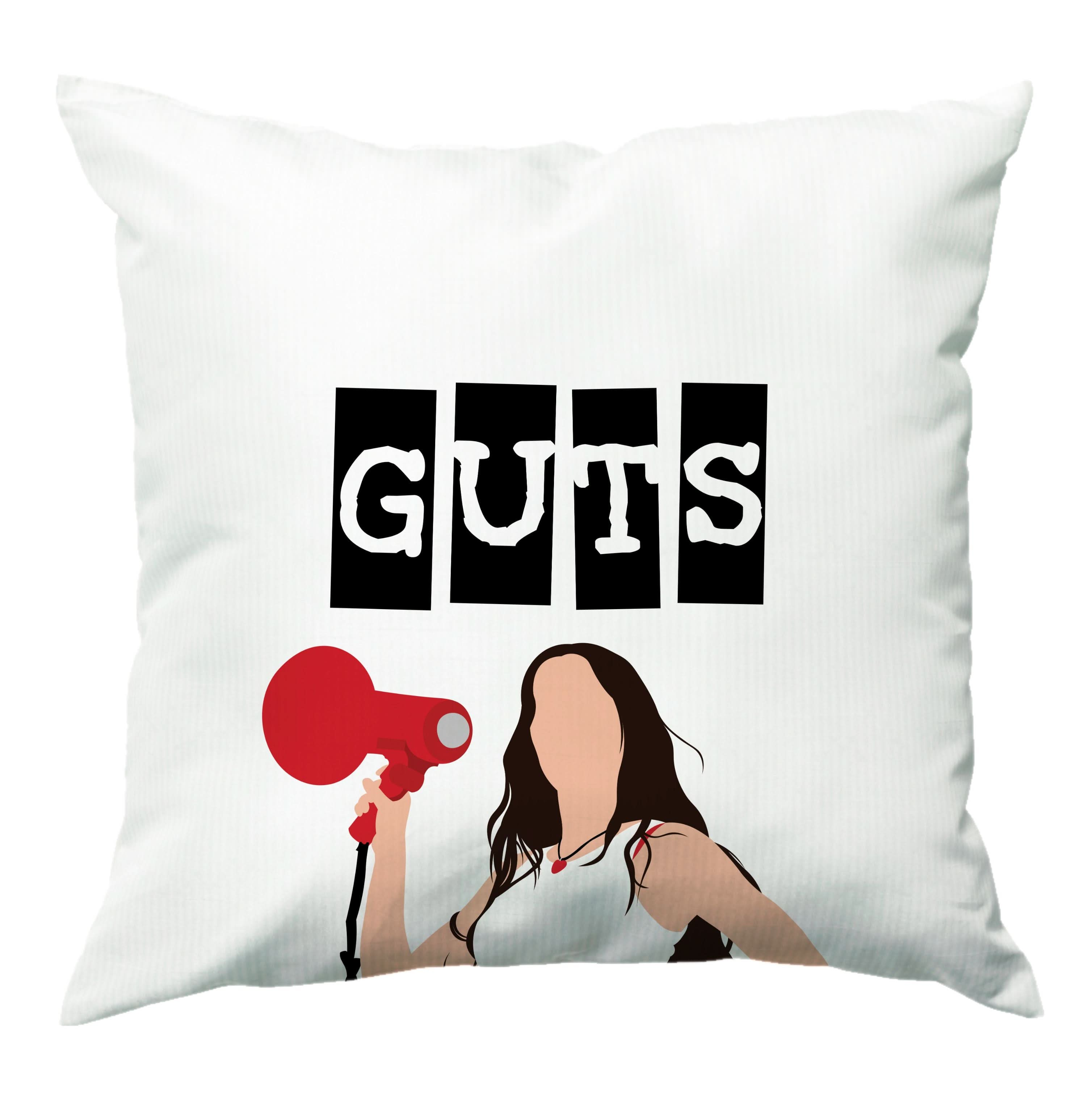 Olivia Red Megaphone Cushion