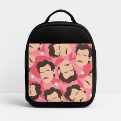 Harry Faceless Pattern Insulated Lunch Bag