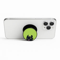 Black Fury Dragon Phone Stand