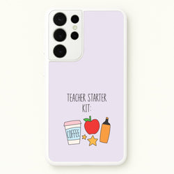Teacher Starter Kit Galaxy S21 Ultra Case