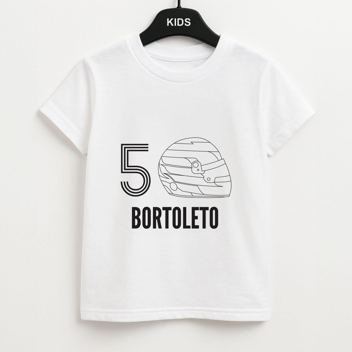 Bortoleto Helmet 2026 Kids T-Shirt