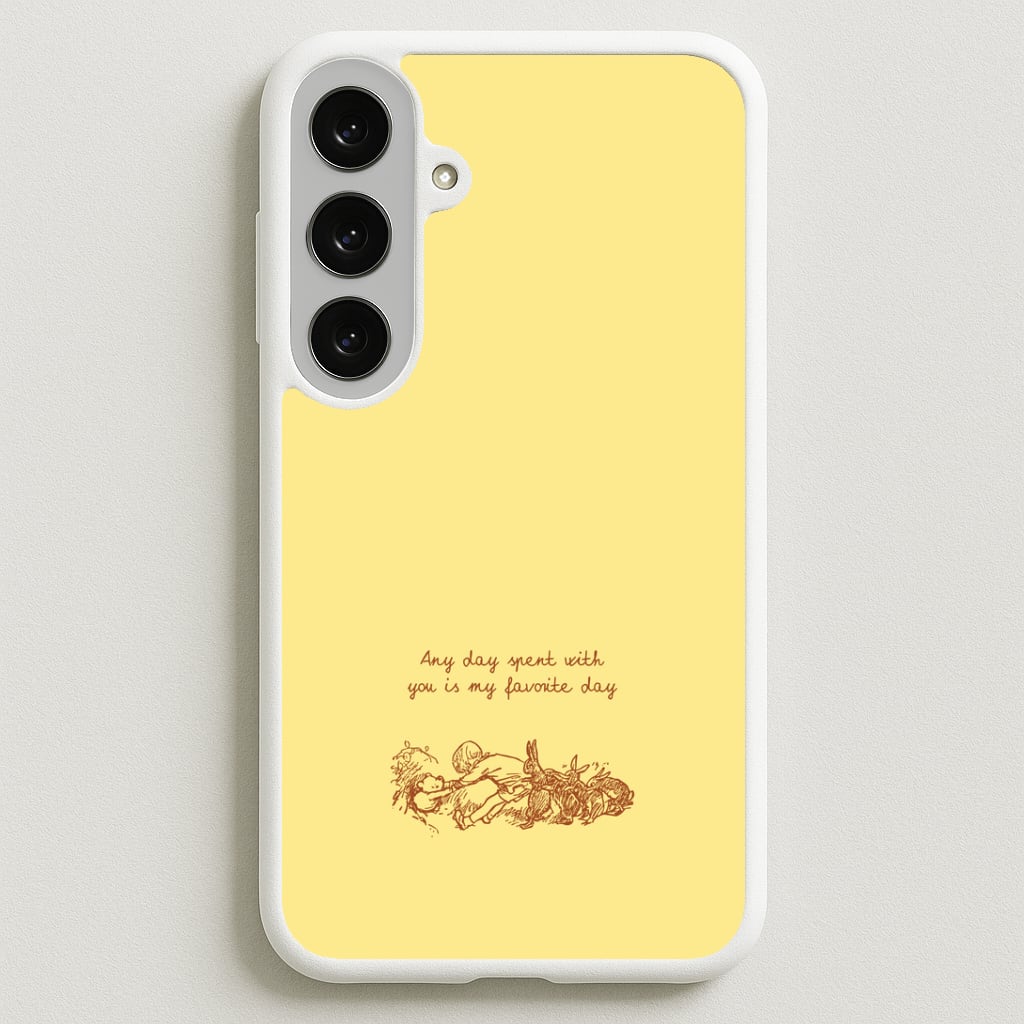 Any Day Spent With You Galaxy S25FE Case