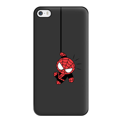Gray Hanging Spider Hero iPhone 5 / 5s / SE 2016 Case