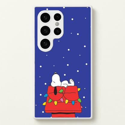 Cartoon Beagle Fairylights Galaxy S24 Ultra Case