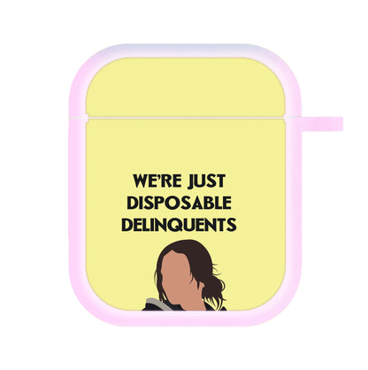 Disposable Delinquents AirPods Case
