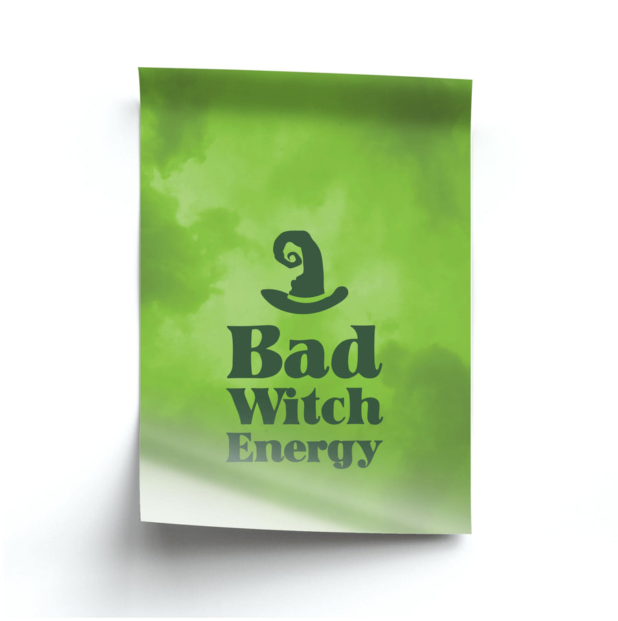 Bad Witch Energy Poster