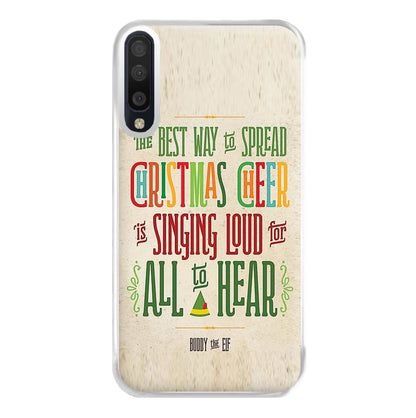 The Best Way To Spead Christmas Cheer - Elf Phone Case