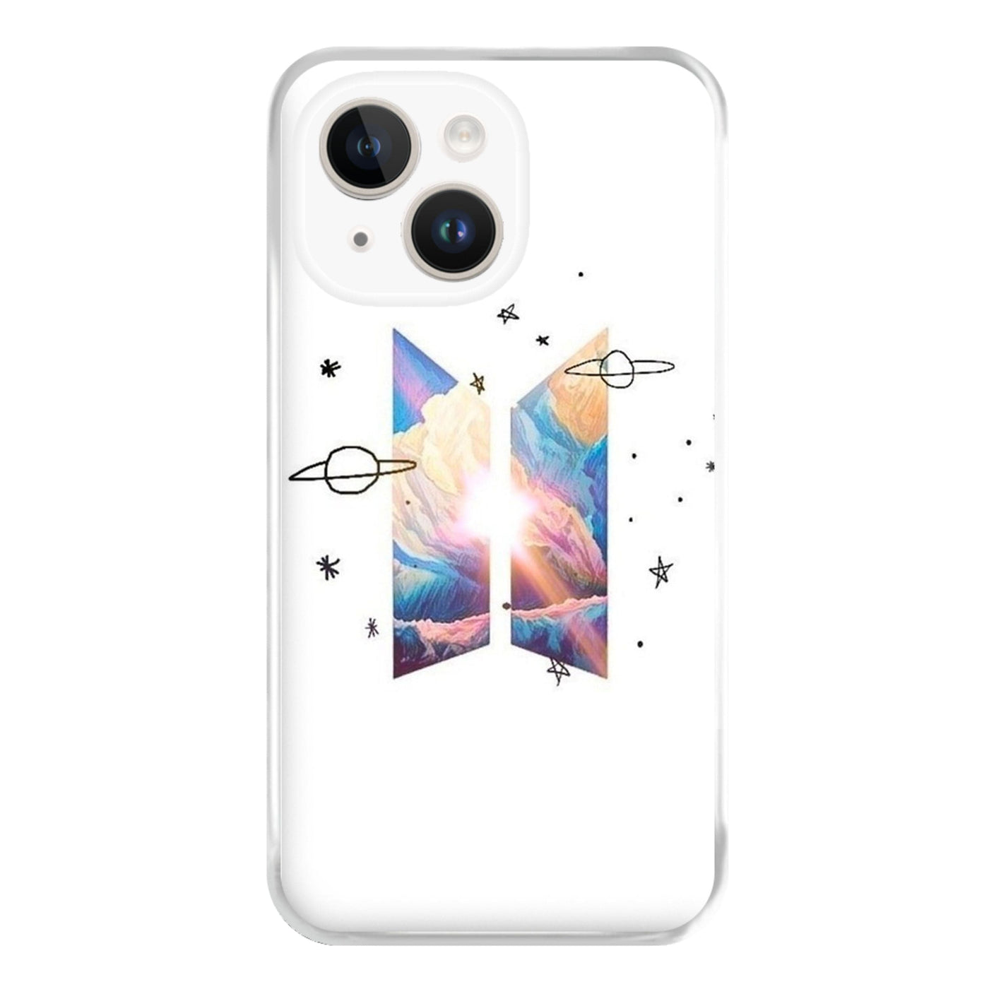 Space BTS Logo Phone Case
