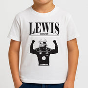 Lewis Red And Gold Kids T-Shirt 4