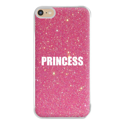 Glittery Pink Princess Phone Case