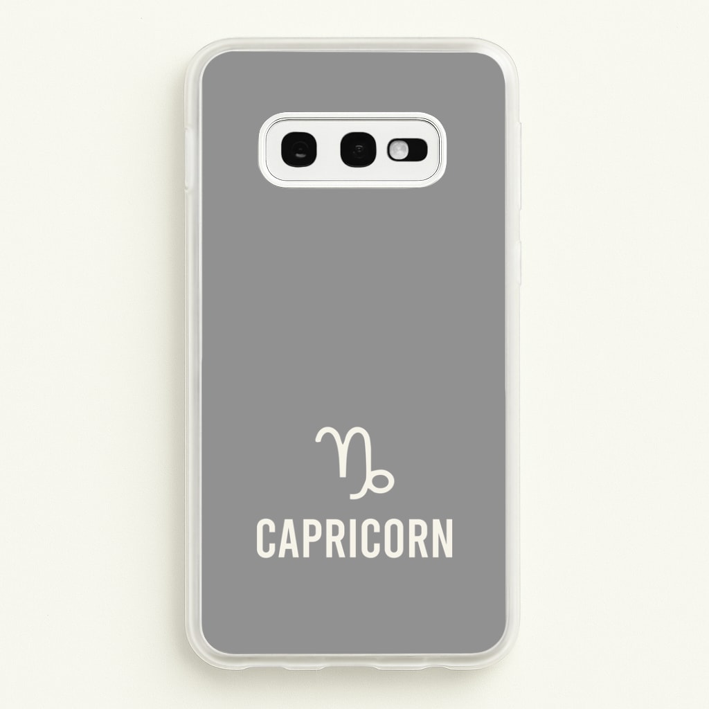 Capricorn Pastel Zodiac Galaxy S10e Case