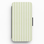 Garden Lawn Stripes Flip / Wallet Phone Case 1