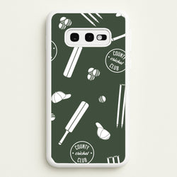 Cricket Props Pattern Galaxy S10e Case