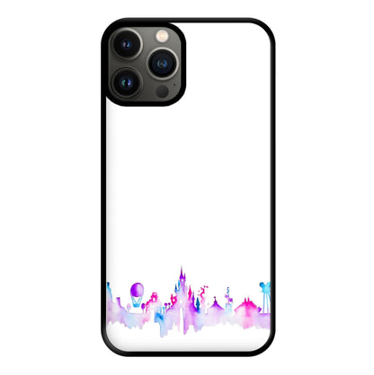 Watercolour Fairytaleland Paris Phone Case