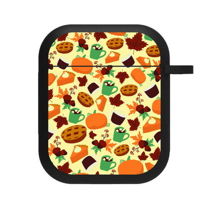 Fall Pattern AirPods Case