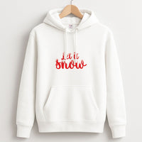 Let It Snow Snowflakes Hoodie