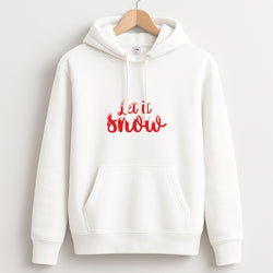Let It Snow Snowflakes Unisex Hoodie