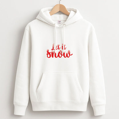 Let It Snow Snowflakes Unisex Hoodie