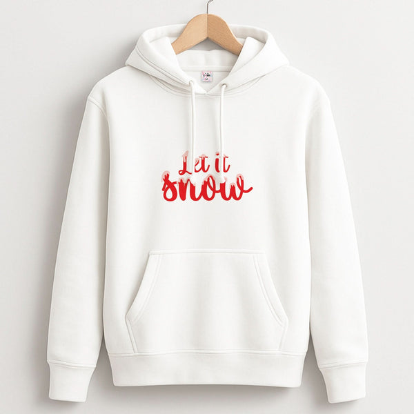 Let It Snow Snowflakes Unisex Hoodie