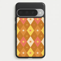 Retro Christmas Argyle Pattern Google Pixel 10 Pro XL Case