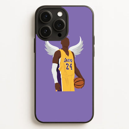 Kobe with wings - Basketball Phone Case for iPhone, Samsung Galaxy and Google Pixel