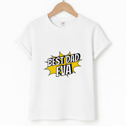 Comic Book Best Dad Eva Unisex T-Shirt