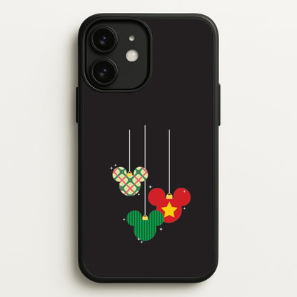 Cartoon Mouse Hanging Baubles iPhone 11 Case