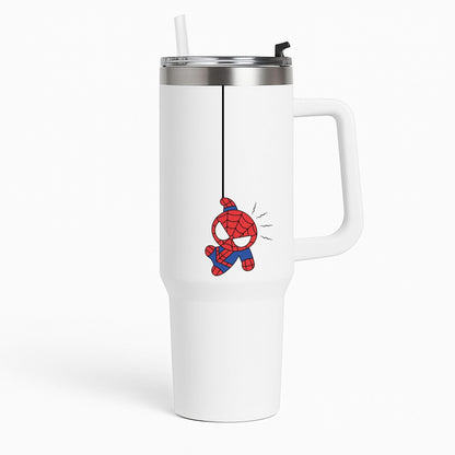 Blue Hanging Spider Hero Tumbler