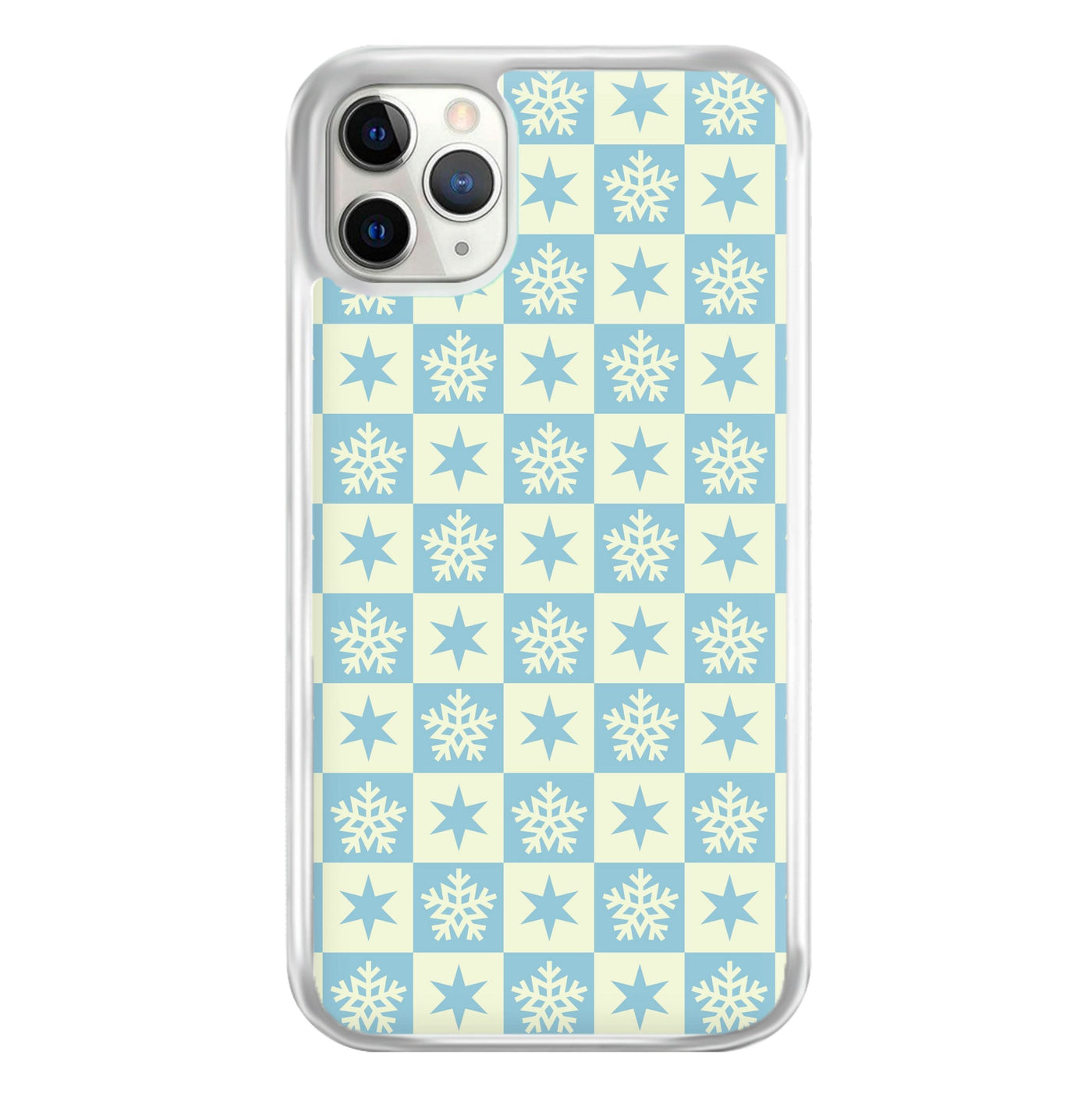 Snow And Star Pattern Phone Case