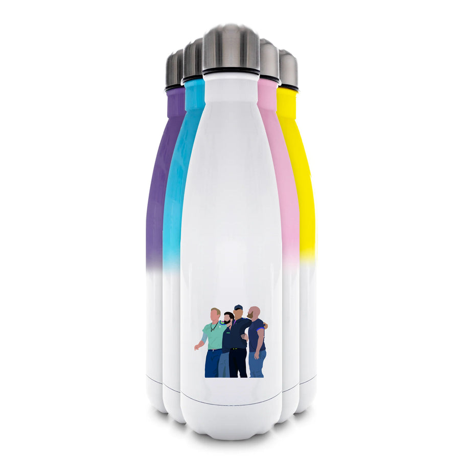 Coldplay Band Blue Water Bottle