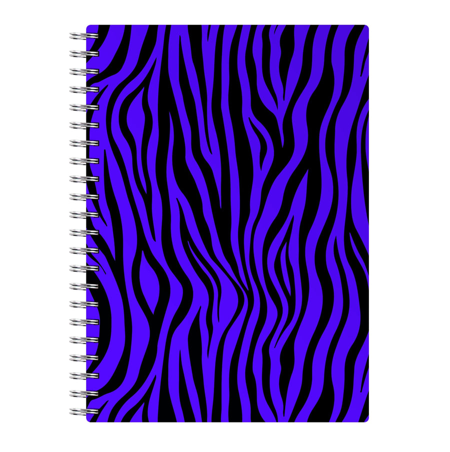 Purple Zebra - Animal Patterns Notebook
