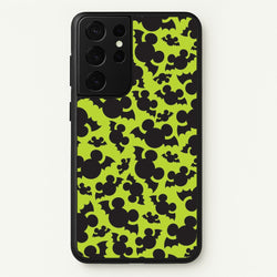 Mouse Bats Pattern Galaxy S21 Ultra Case