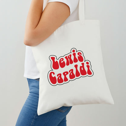 Red Name Shoulder Bag